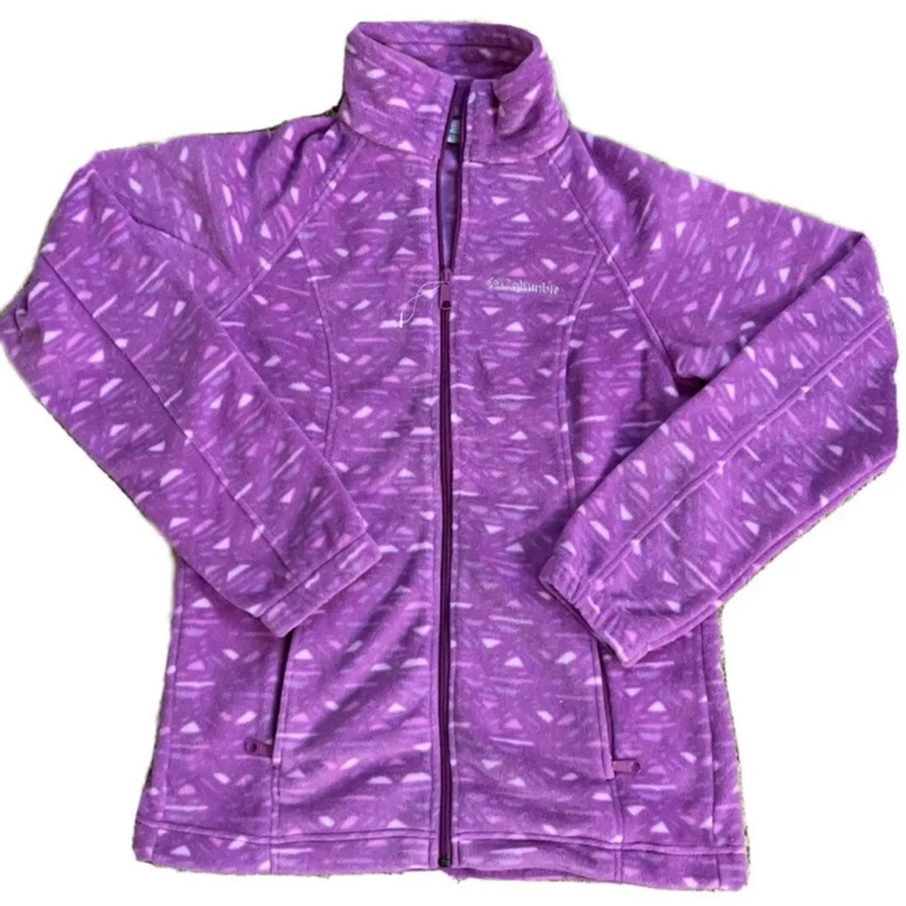 COLUMBIA FLEECE LONG SLEEVE PURPLE (S) A1